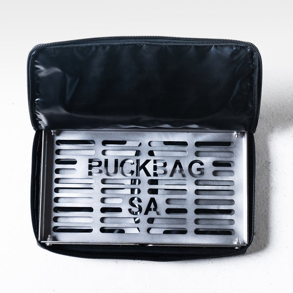 Travel Braai with Protection Bag (Black ripstop)