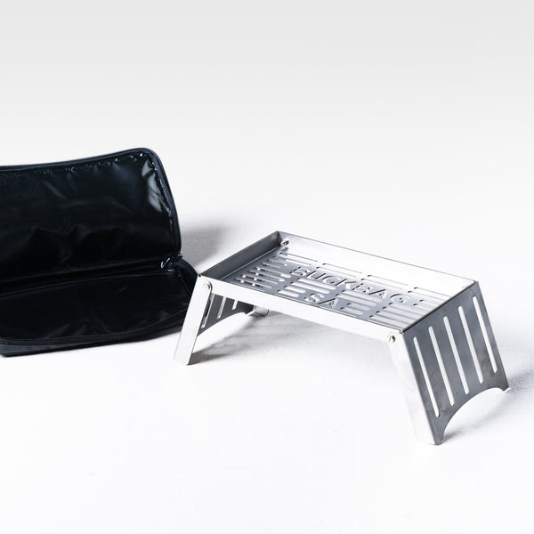 Travel Braai with Protection Bag (Black ripstop)