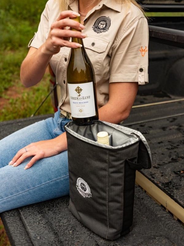 Double Wine Bottle Cooler Bag