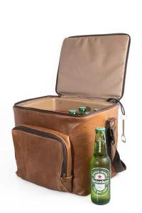 Coolest Africa Genuine Leather Cooler