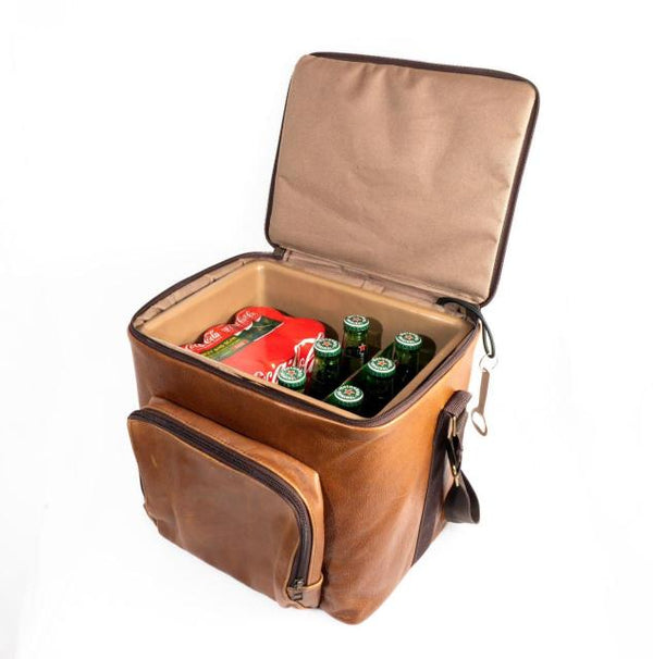 Coolest Africa Genuine Leather Cooler