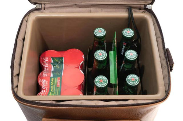 Coolest Africa Genuine Leather Cooler